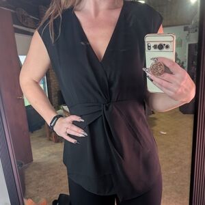 Elegant Black Women's Blouse